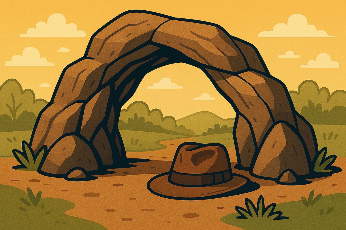 Arche naturelle dans la garrigue